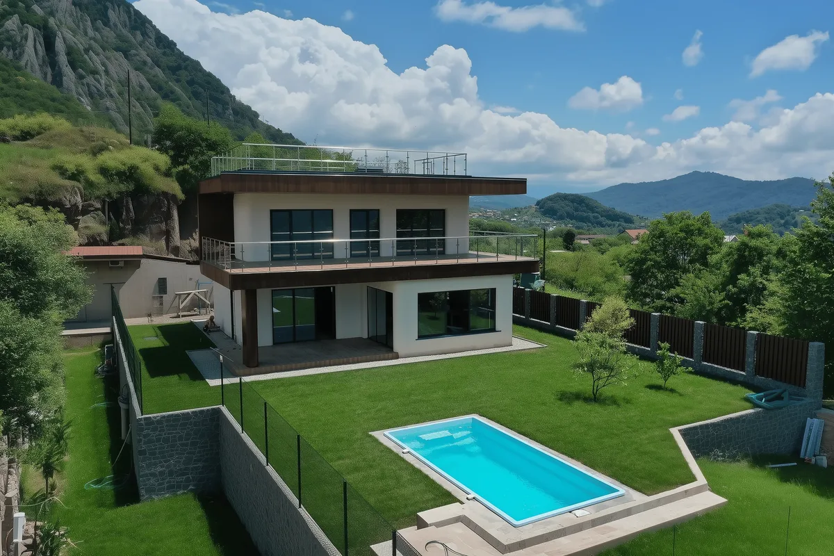 Композитный бассейн Laguna 6 — визуализация в Новокузнецке