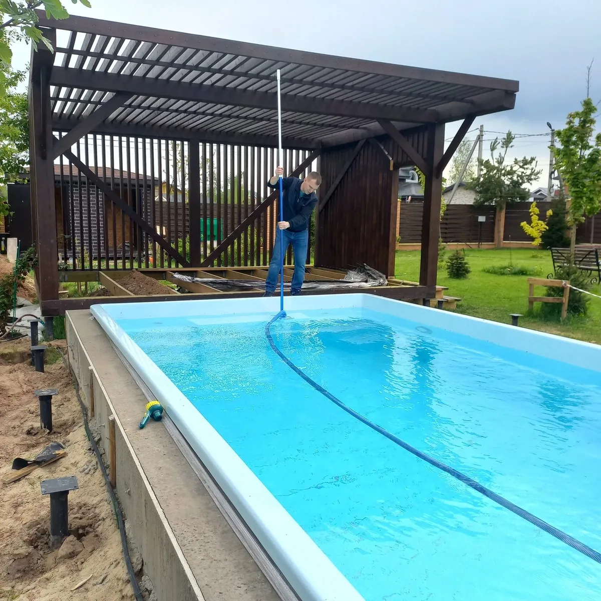 Копинговый бордюрный камень для бассейна Laguna в Новокузнецке