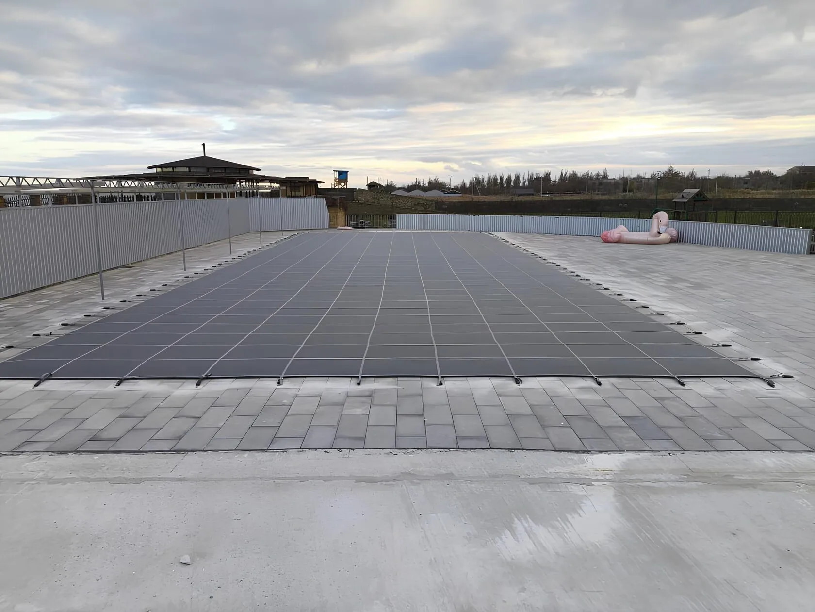 Защитное покрывало для бассейна в Новокузнецке