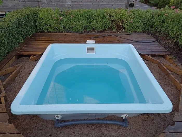 Композитная купель Laguna 2 — установка в Новокузнецке